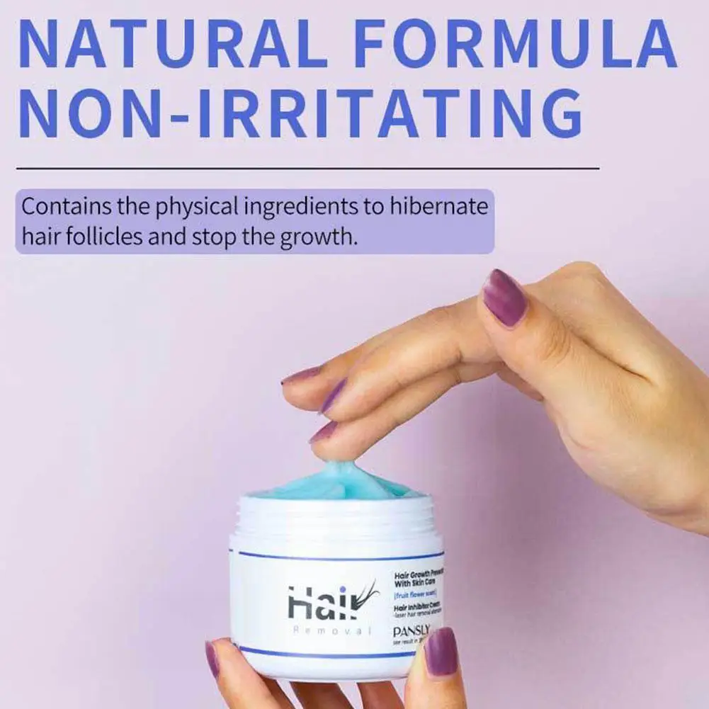 

New Powerful Painless Hair Inhibitor Body Milk Stops Smooth Inhibitor 50g Cream Hair Hair Growth Skin And Shrinks Removal P N6i0
