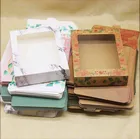 5020 шт DIY Большая Мраморная Подарочная посылка коробка с окном спасибо цветок свадьба конфеты домашние вечерние Рождественские сувениры посылка коробка