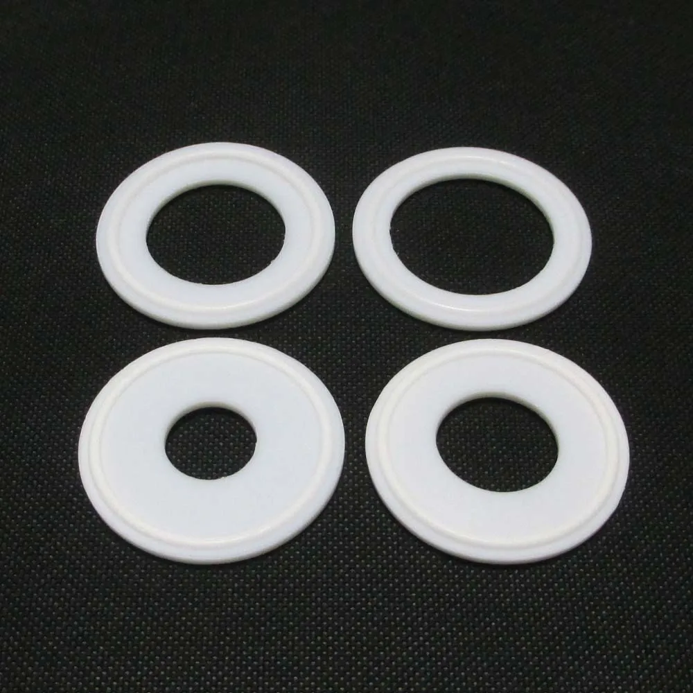 3/4-4 ''19-102 мм санитарный тройной зажим Клевер наконечник PTFE уплотнительная прокладка