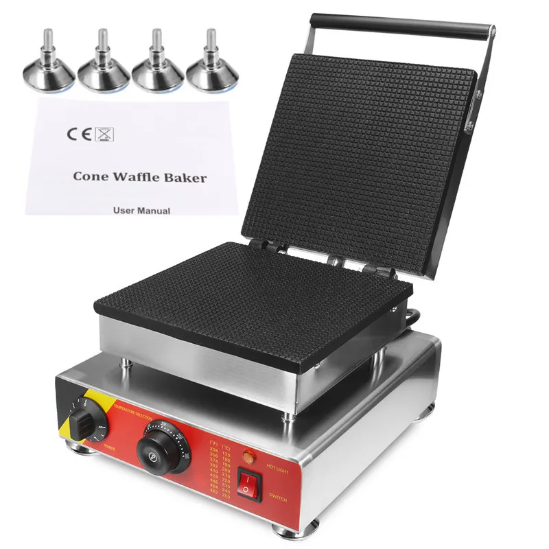 

1500W 110 /220V Electric Electric Waffle Maker Non-stick Pan Egg Bubble Waffle Maker Cake Iron Maker Machine Bubble Egg Cake Ven