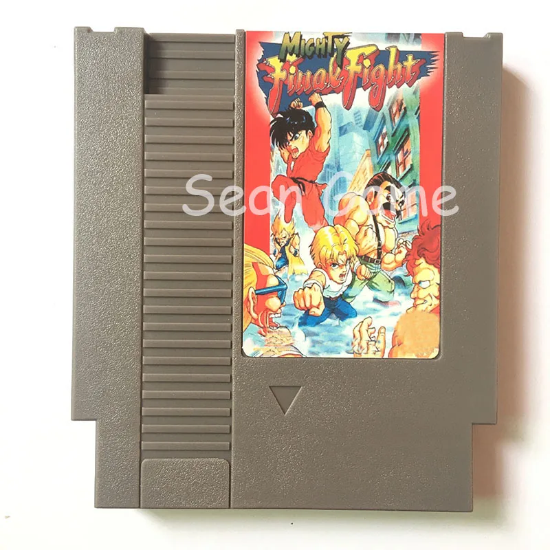 Превосходное качество Mighty Final Fight 72 Pin игровой Картридж для 8 битной консоли |