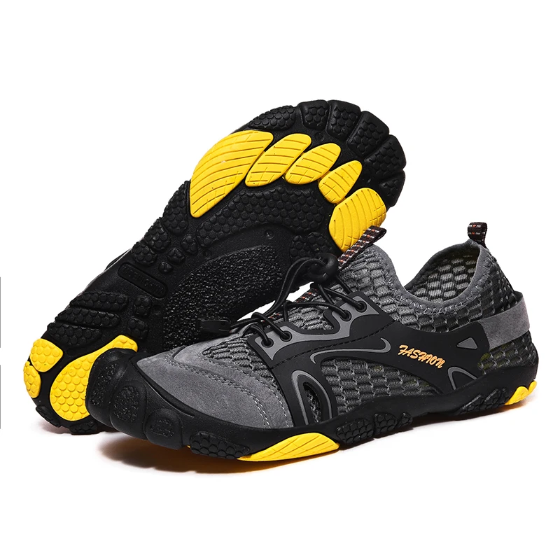 

Water Sport Shoes Soft Shockproof Man Hiking Shoes Trekking Outdoor Climbing Barefoot Quick Dry Upstream Sneakers Elastic