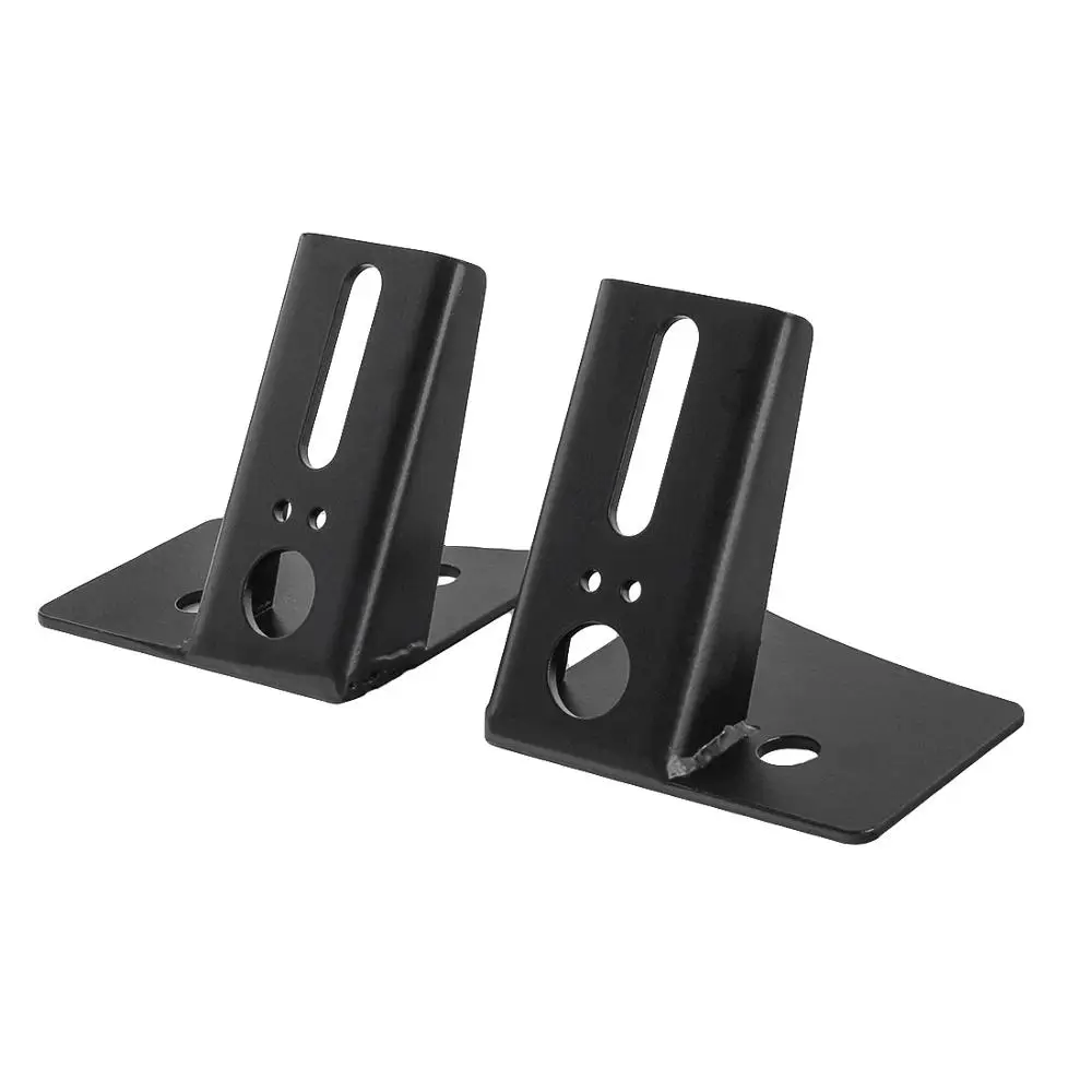 

2 PCS/Pair Hinge Mount Lower Corner A-pillar Mounting Brackets for Dual LED Spot Flood Lights for 2007-2018 Jeep Wrangler JK