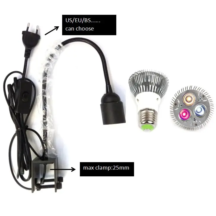 Светодиодная лампа для роста растений в новом спектре светильник аквариума с