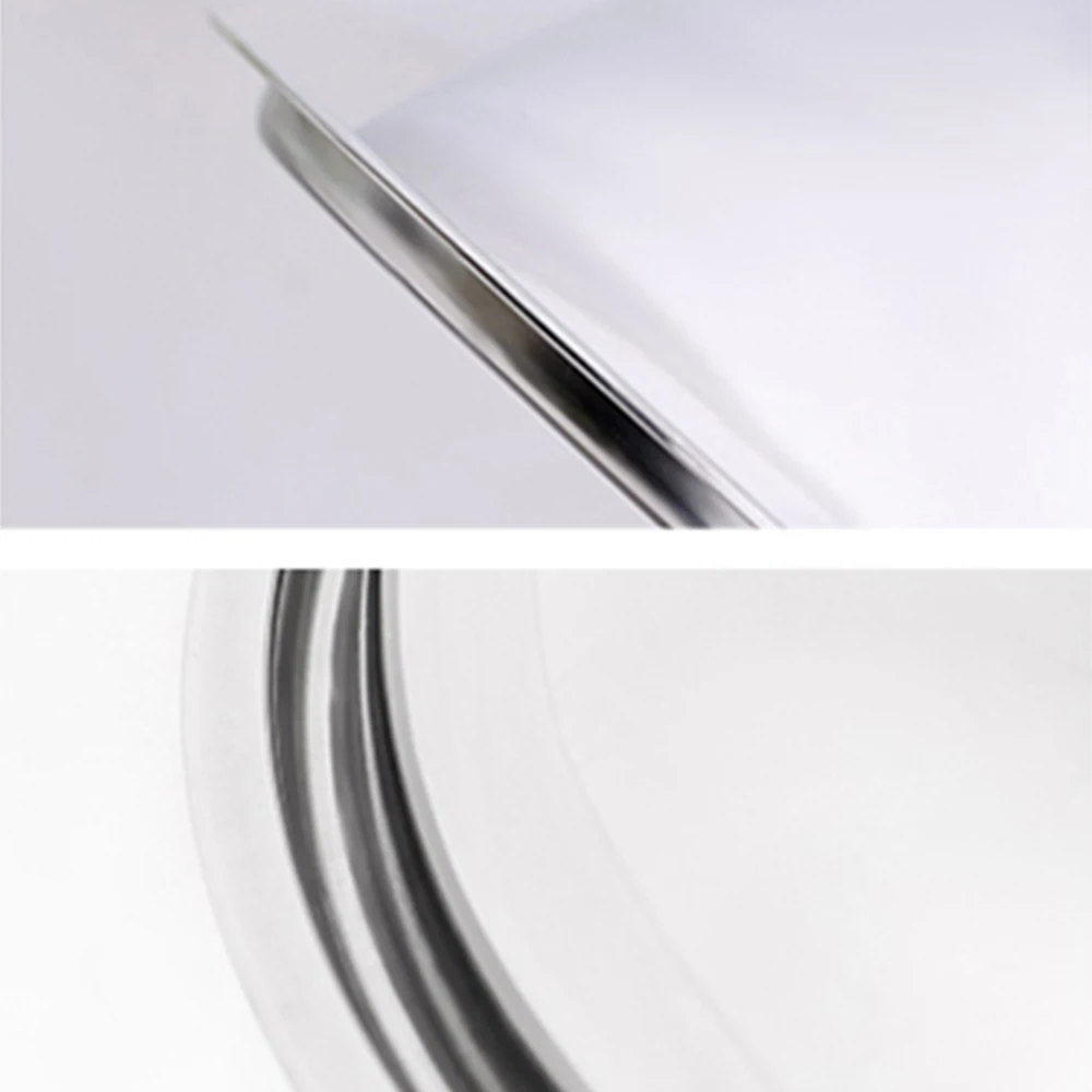 Универсальная стеклянная крышка из нержавеющей стали для сковородок кастрюль