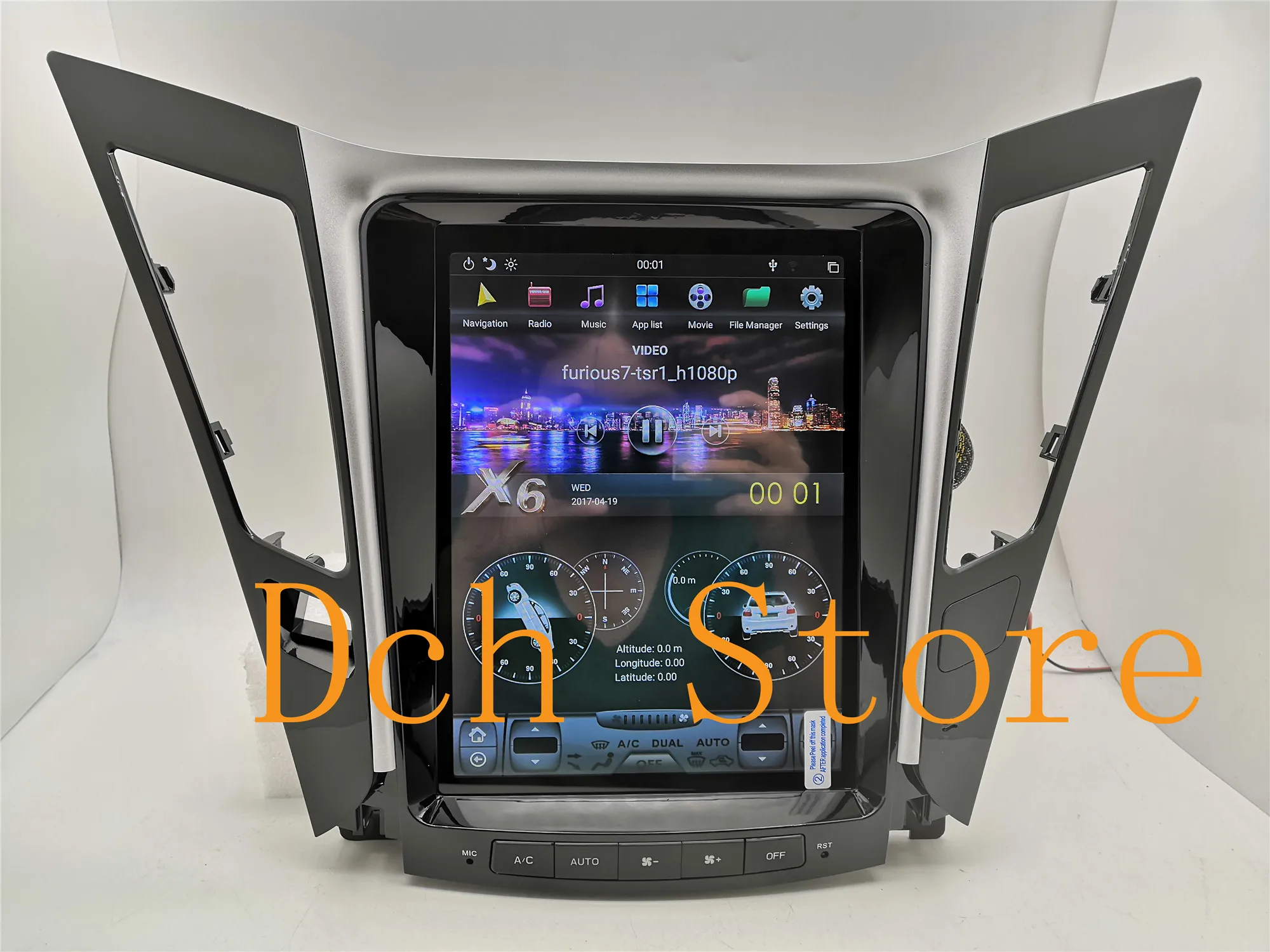 10,4 ''вертикальный экран Tesla стиль Android 8,1 автомобильный DVD gps навигатор плеер радио для hyundai sonata 2012 2013 PX6 CARPLAY