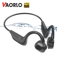 vaorlo bone conduction bluetooth 5 1 headphones sport waterproof wireless tws earphone game headset with mic support tf playback