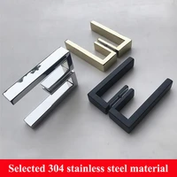 bow shaped 304 stainless steel shower room glass door handle bathroom bathroom shop glass door handle shower cabinet handle