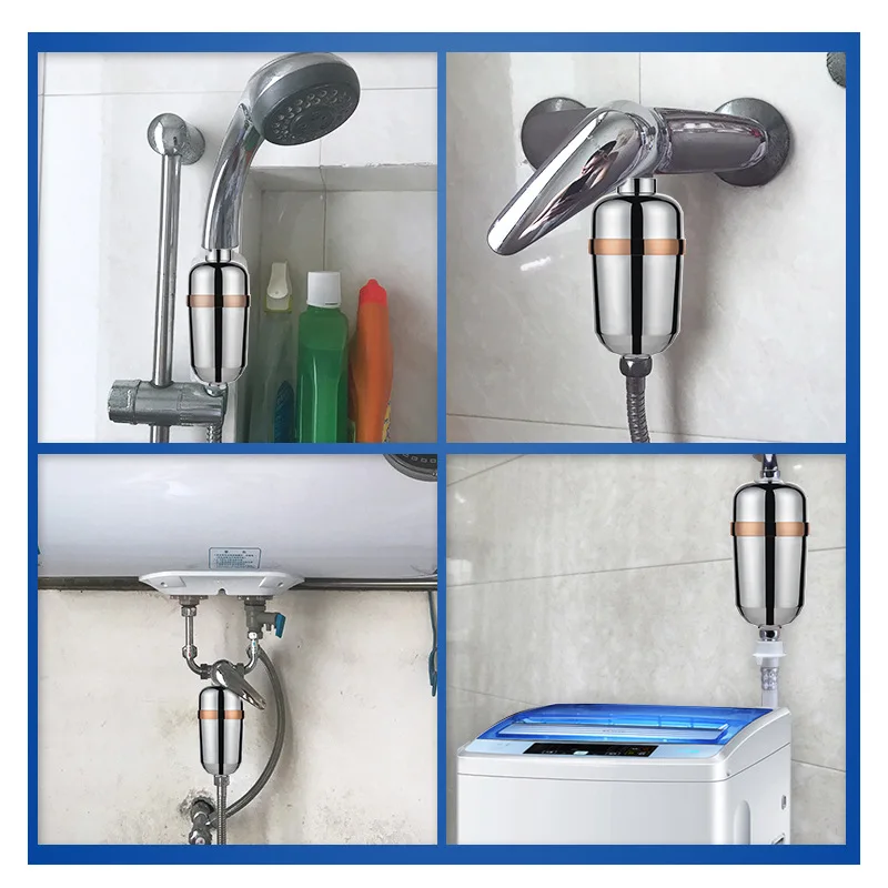 Фильтр для ванной и душа очиститель воды Удаление хлора смягчитель