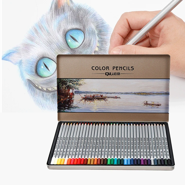 

36/48/72 Oily Colour Pencil Fine Art Lapis De Cor 72 Cores Professional Colored Pencils Lapis Artist Crayons Sketch Pencils Set