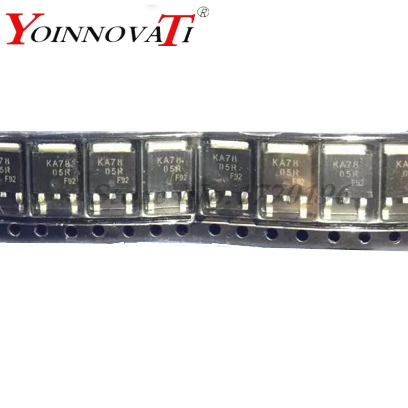 50 шт. KA7805RTM KA7805R KA7805 TO-252