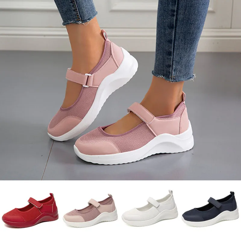 

Женские кроссовки 2021, однотонная дышащая обувь для бега, женская повседневная обувь для улицы