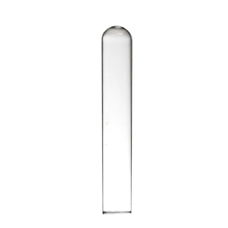 50 Pieces 20*200mm Glass Test Tube With Cork Boro 3.3 Round Bottom