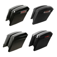 motorcycle 5 stretched extended saddlebags saddle bags for harley touring road king road glide street glide 2014 2022 2020
