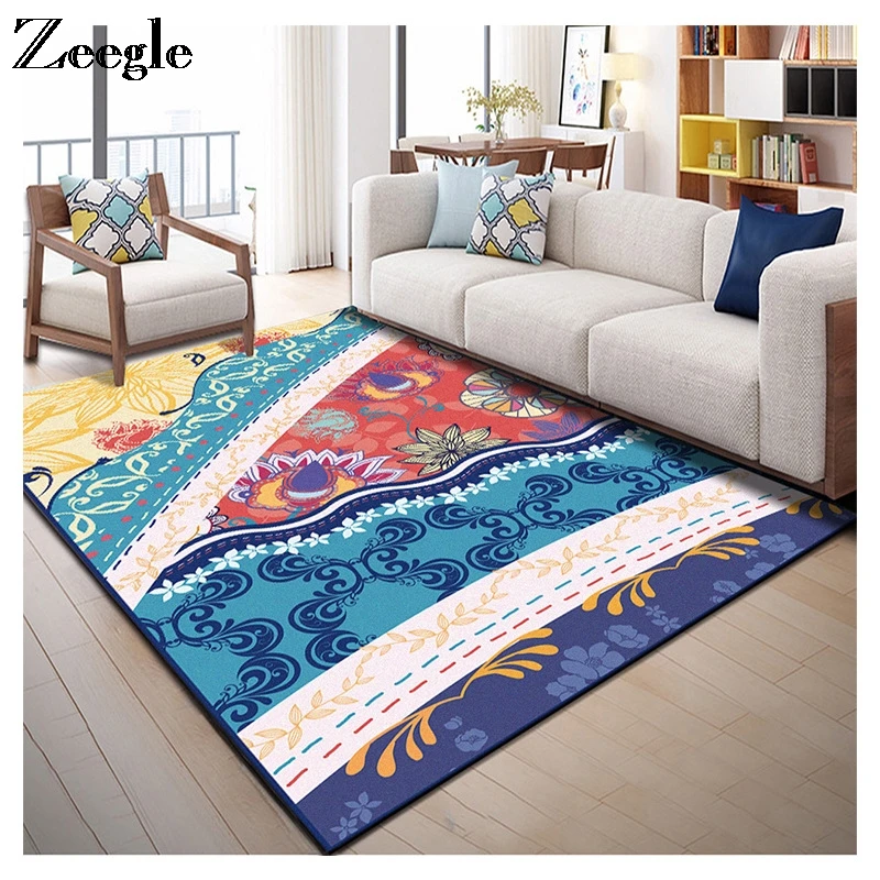 

Zeegle Rug Carpets for Living Room Modern Bedroom Carpet Absorbent Bedside Rugs Anti Slip Coffee Table Area Rug Bedroom Carpet