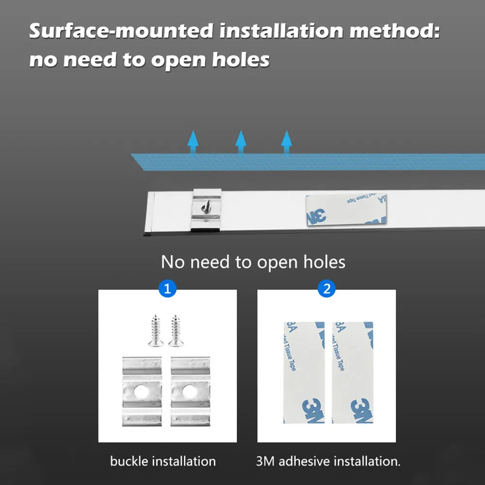 

30/40/50cm Smart Home Led Induction Light Wardrobe Light Wall Cabinet Light Touch Switch Light Led Night Lights