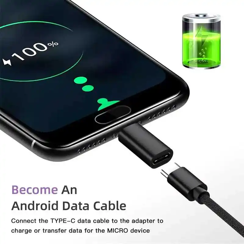 Micro USB OTG Adapter Micro USB To USB Type C Adapter For Xiaomi Huawei Samsung USB C Adapter Micro USB OTG Converter