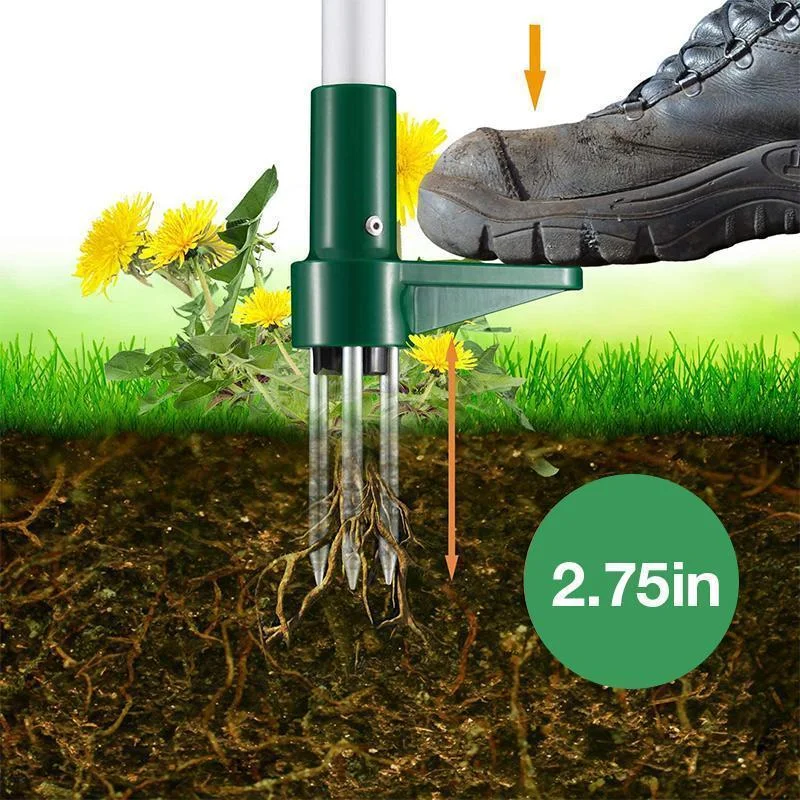 Root Remover Long Handle Lightweight Claw Weeder Manual Outdoor Yard Stand Up Garden Lawn Grass Puller Weed Killer Tool Dropship |