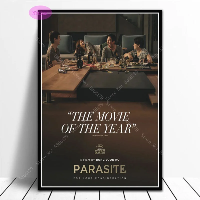 Постер фильма паразиты NT1060 2019 в Корейском стиле настенная живопись картина