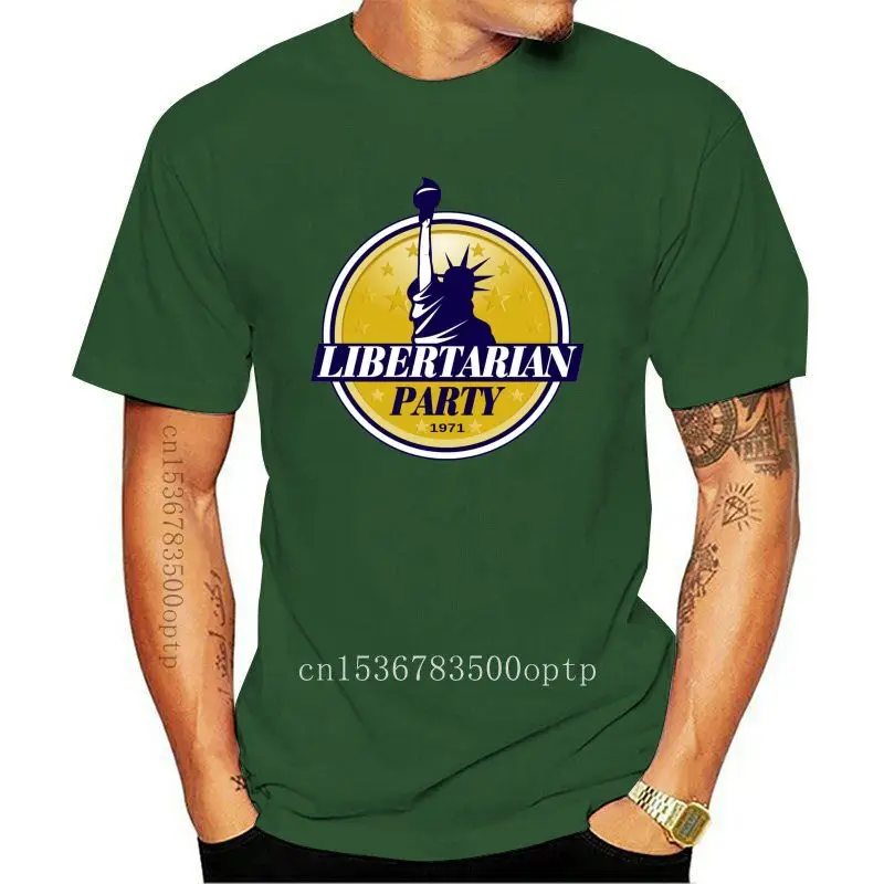 

CafePress Libertarian (Vintage) Dark T Shirt 100% Cotton T-Shirt (335676910)