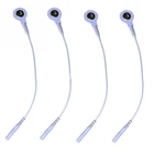 Проводной кабель с контактом 2 мм на защелку 3,5 мм для медицинских Tens соединение для электрода, проводящая паста