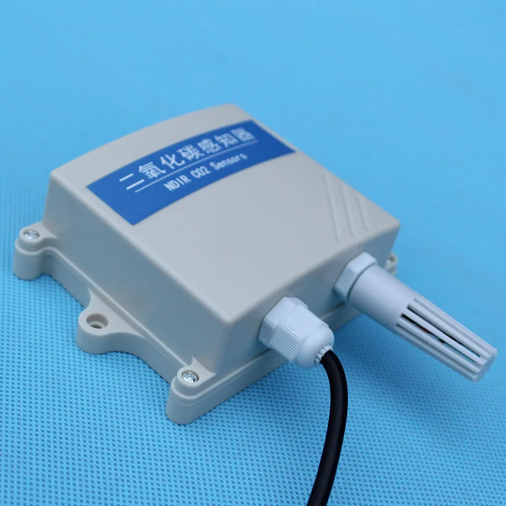 Датчик температуры и влажности CO2 передатчик RS485/Ethernet/GPRS Modbus RTU NDIR 0-10000ppm ЖК-дисплей