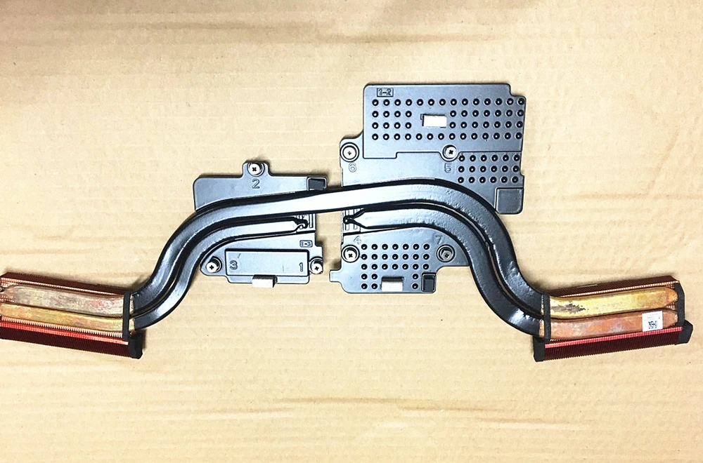 Новый ноутбук процессор/GPU радиатор охлаждения радиатора Вентилятор Для Lenovo