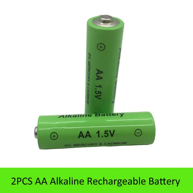 2AAA Sorvess 1,5 V перезаряжаемая AA батарея AAA Щелочная 2000-3000mah для фонарь-игрушки часы MP3-плеер Замена Ni-MH батареи - Цвет: 2AAA