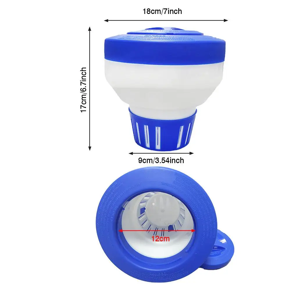Плавающий контейнер для лекарств бассейна диспенсер плавающие таблетки