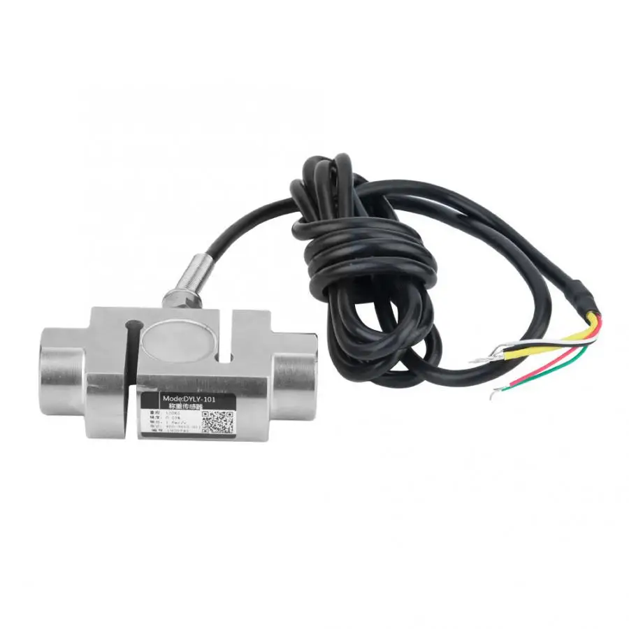

DYLY-101 Alloy Steel/ S-Type Tension Sensor Pull Pressure Load Cell Weighing Sensor 0~100kg Pressure Sensor Load Cell