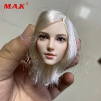 in stock 16 scale feamle head sculpt sexy female hunter head carving for 12 action figure set036