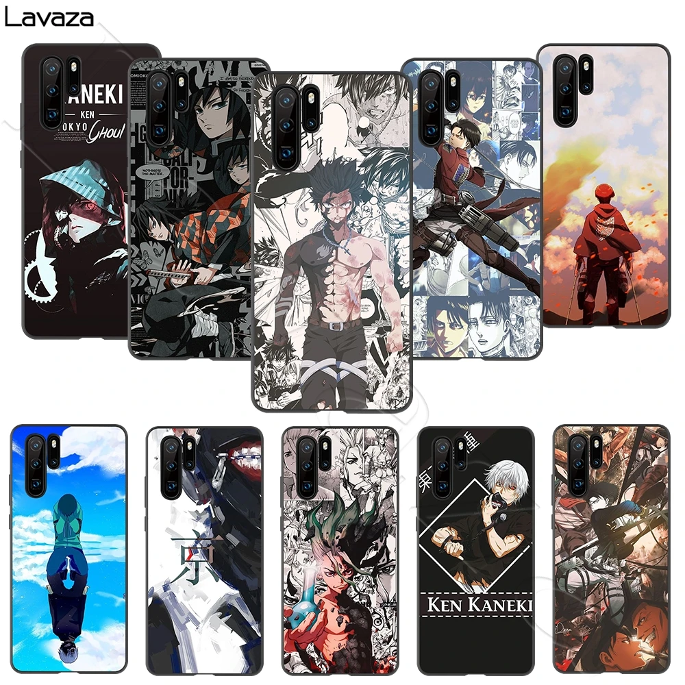 Lavaza короткая футболка с героями из японского аниме Tokyo Ghoul чехол для Huawei Honor Nova 6 7 9A