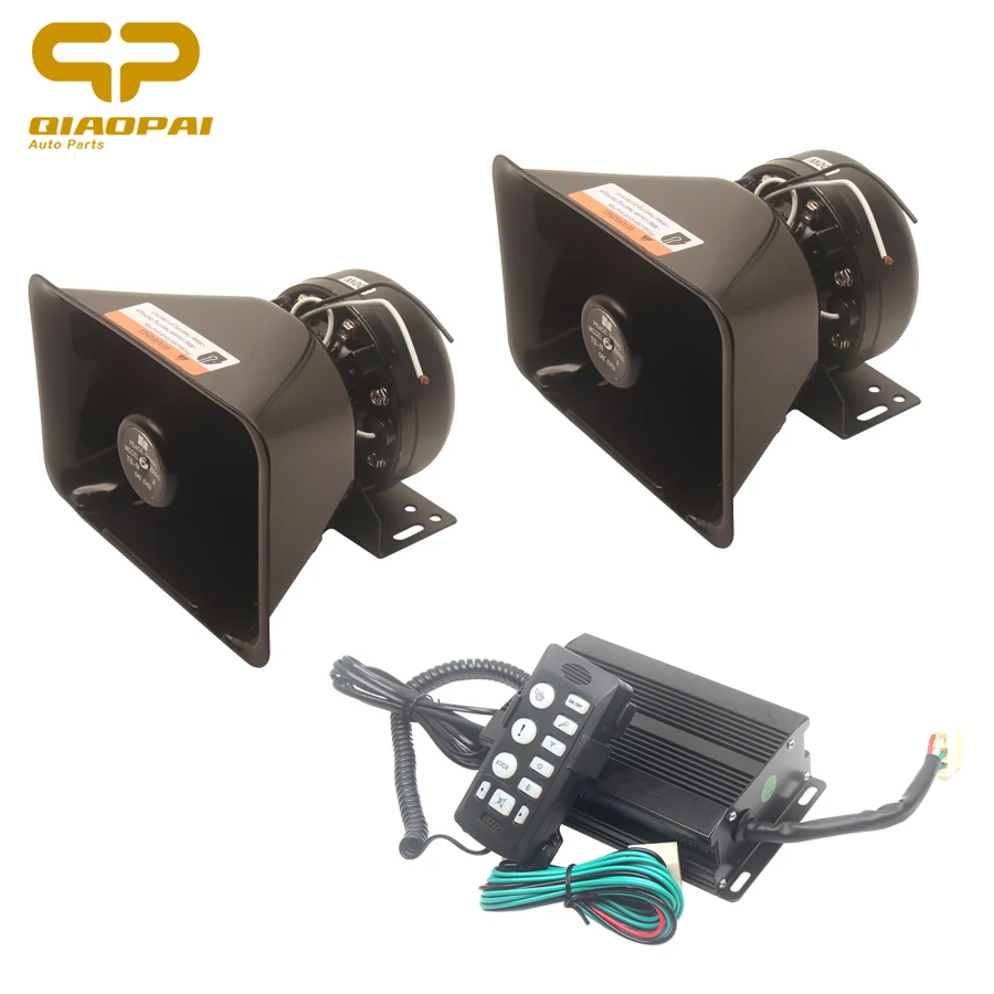 Супер громкий автомобильный звуковой сигнал 12 В сигнальная сирена полицейский