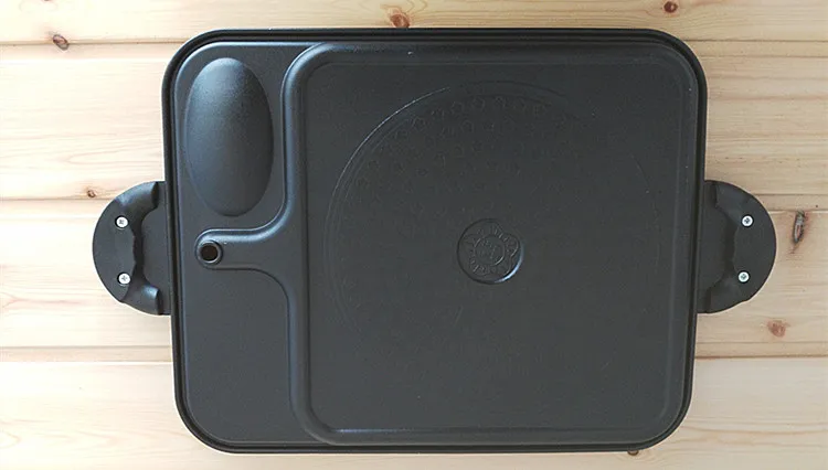 

Korean square multi-purpose baking plate induction cooker gas cooker general Maifan portable barbecue teppanyaki pan