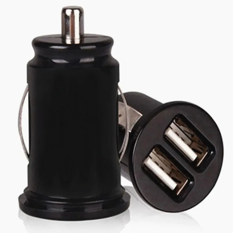 Автомобильное зарядное устройство 2 1 А 5 В два USB порта адаптер для прикуривателя
