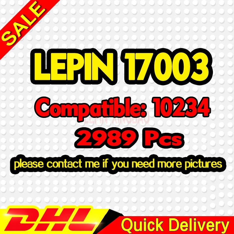 Король создателей «городская улица» 15001 15002 15003 15004 lepin 15005 15006 15007 15008 15009 lepin 15010 15011 15019 15034 16050 игрушки - Цвет: 17003