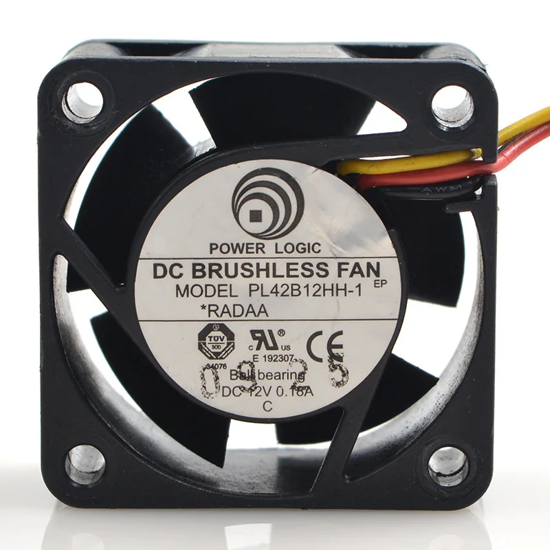 

FOR POWER LOGIC 4020 12V0.18A PL42B12HH-1 Double Ball Switch cooling Fan