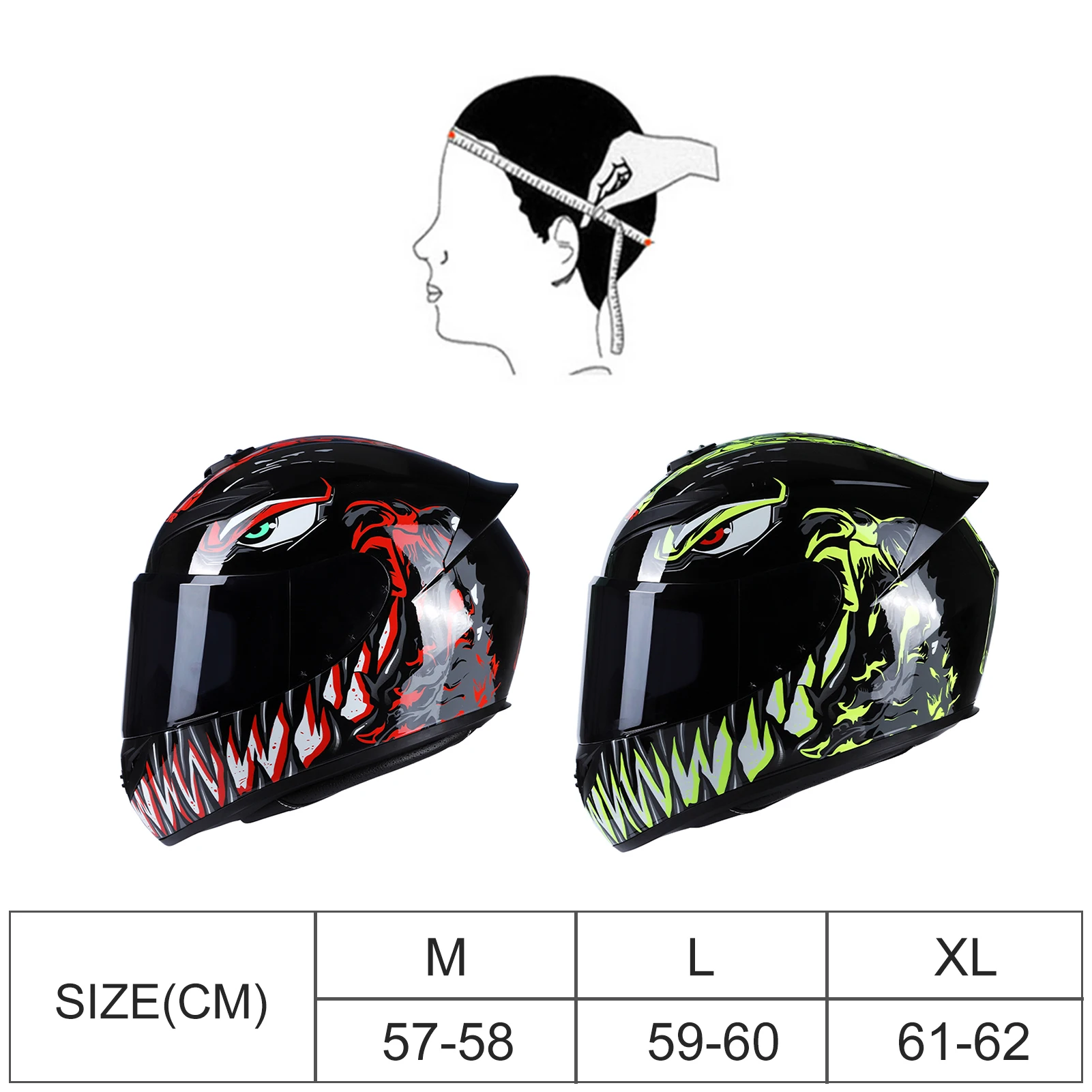 

Motorcycle Helmet Full Face Rapid Street Helmet Adult Cool Rider Equipment Four Seasons New Street Touring Motorcycle Helmet