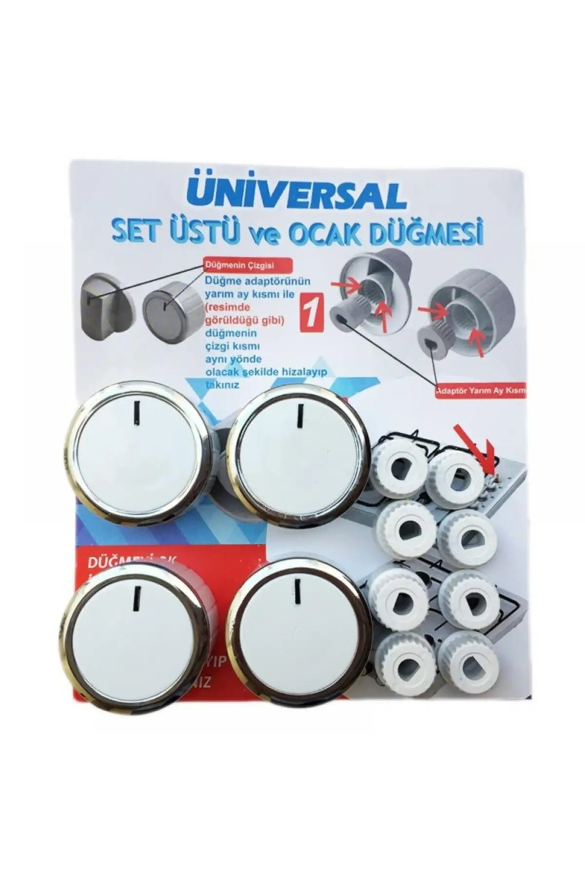 

MHK Parts Cooktop Button White