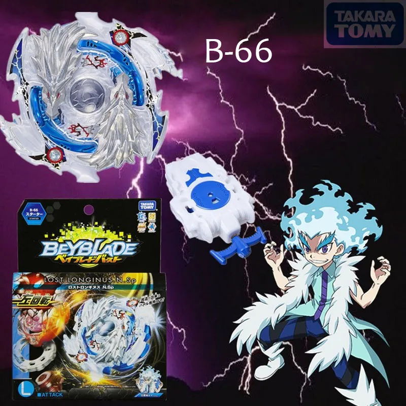 Takara Tomy Beyblade Toys Burst Evolution B-66 Metal Fusion Attack Pack GT Spinning with Launcher Gyro B66 | Игрушки и хобби