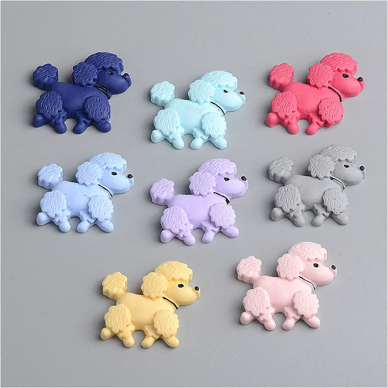10 шт./пакет Красочные Щенок смолы аксессуары слизь игрушки для детей добавки