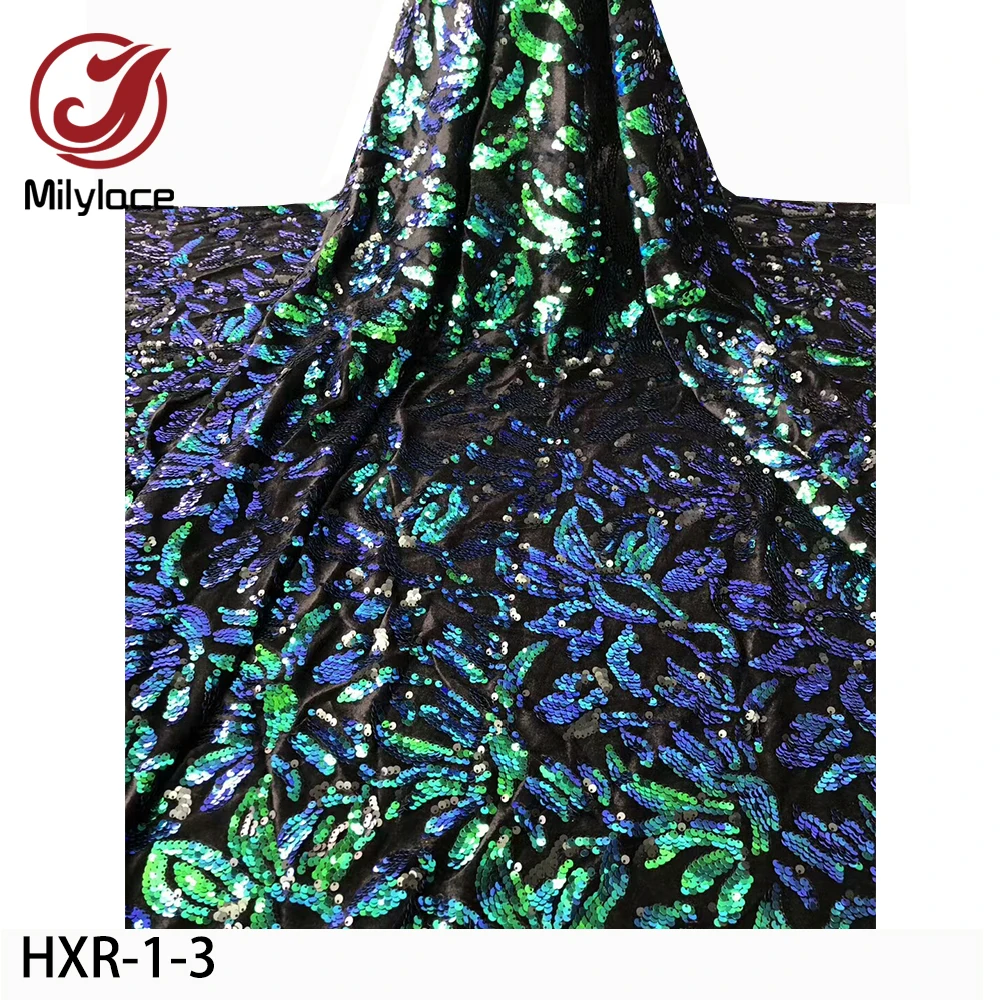 Африканская бархатная кружевная ткань высококачественный французский бархат с