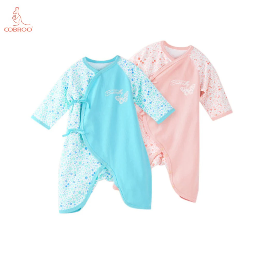 Пляжная одежда с цветочным рисунком для новорожденных девочек летние