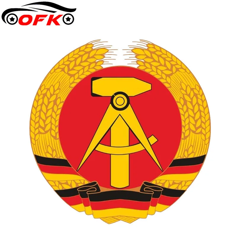 

Car Accessories Germany Coat of Arms Sticker Decal PVC 13.9CM*14CM