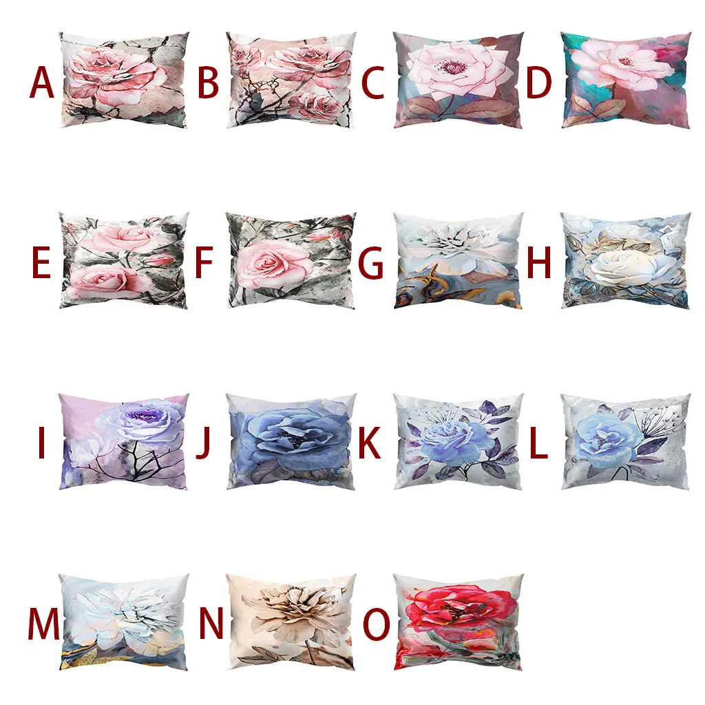 Новинка 2020 чехол для подушки с принтом полиэстеровый дивана автомобильный