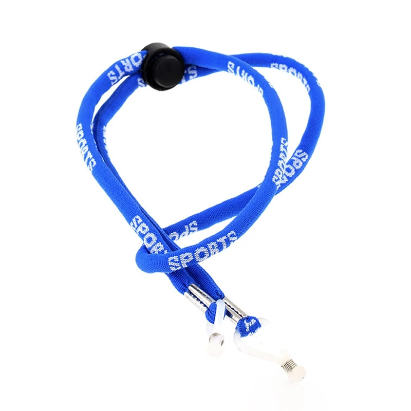 Противоскользящий регулируемый ремешок для очков толстый шнур спортивные