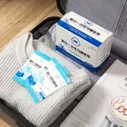 50 шт.пакет, дорожные одноразовые чехлы для сидений унитаза, коврик 100%, набор водонепроницаемых аксессуаров, ванной комнаты для кемпинга