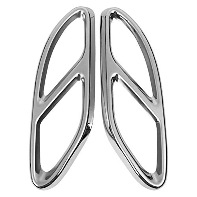 

Автомобильная накладка на выхлопную трубу, 2 шт., для Mercedes Benz A B C E Class W176 W246 W213 W205 GLC
