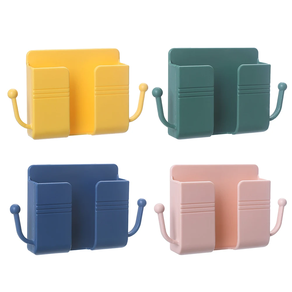 

Настенный смонтированный органайзер ящик для хранения пульта дистанционного Управление установлен Мобильный телефон Разъем настенный де...