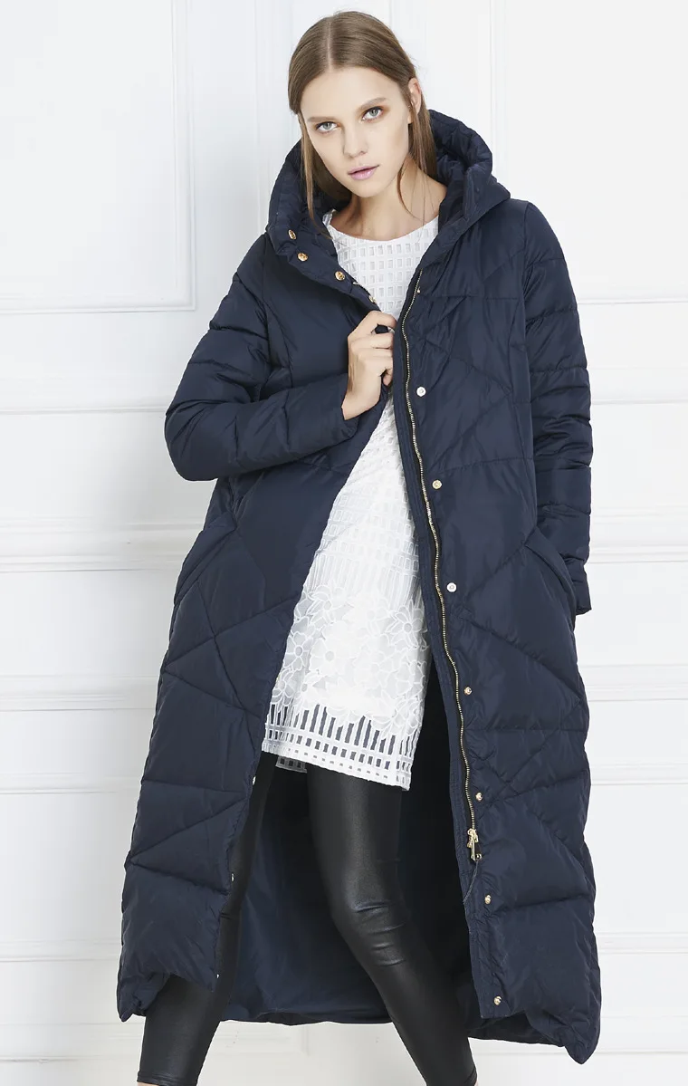 Парка зимняя 2020 куртка 26% белый утиный пух куртки для европейского стиля толстый